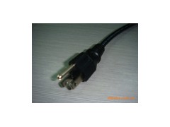 插頭線 UL SJTW+三向插-- 廣州市唐耀電線有線公司