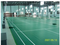 供應羽毛球場地坪漆及施工-- 東莞誠正裝飾有限公司