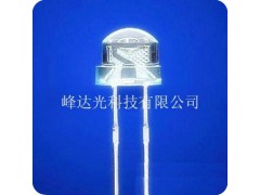 白光F5mm草帽白燈 草帽暖白光-- 深圳市峰達光科技有限公司