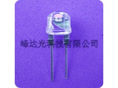 8mm草帽白光 草帽暖白光發光二極管LED燈珠-- 深圳市峰達光科技有限公司