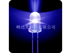5MM藍光 白發藍光發光二極管產品圖片-- 深圳市峰達光科技有限公司
