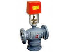 供應西安博信國產三通電動調節閥-- 西安博信賽爾機電設備有限公司