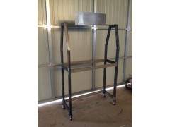 南京哪里有做移動輪胎展示架,價格多少?-- 南京明圓貨架有限公司市場