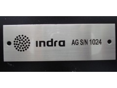 供應上海蝕刻不銹鋼標牌 腐蝕不銹鋼標牌-- 上海快迪印務技術有限公司