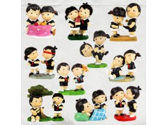 如果品牌致青春創意樹脂婚慶裝飾娃娃擺件品質上成-- 上海亮淘實業有限公司南院傳芳婚慶風水工藝品