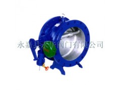 HH47X蝶式緩沖止回閥-- 永嘉縣永華閥門有限公司