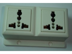 供應廈門外露式二位多用途插座(WF-7II.R4-W )-- 廈門神鷺穩不落電器有限公司