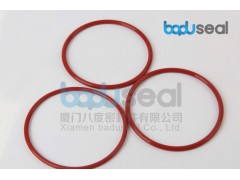 硅膠紅色O型圈 密封件 硅膠密封圈 耐磨 耐腐蝕-- 廈門八度密封件有限公司
