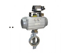 SYZSHWC(雙作用)氣動活塞式調節蝶閥--  青島山野自動化工程有限公司