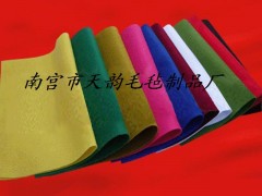 裝飾毛氈，彩色化纖氈-- 南宮市天韻毛氈制品廠銷(xiāo)售部