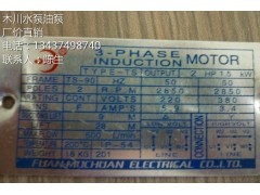 TS-90木川油泵 模溫機專用高溫油泵 耐200度高溫-- 惠州市沃德五金機電有限公司商務部