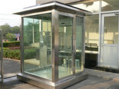 供應(yīng)合肥不銹鋼崗?fù)?- 合肥新圣達(dá)不銹鋼門窗裝飾公司