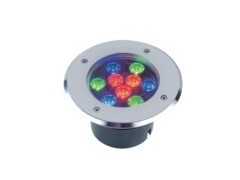 LED全不銹鋼水下地埋燈，全彩地埋燈-- 廣東中山凱鴻越照明電器廠