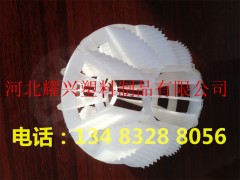 格強批發電廠電鍍廢氣水洗生物化工脫硫脫硝多面空心球環保填料-- 河北耀興塑料制品有限公司