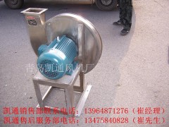 廠家供應 9-19型 不銹鋼風機 14D-37KW  脫硫脫硝稀釋風機-- 即墨市南泉鎮(zhèn)凱通風機配件廠