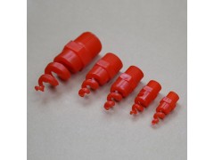 格強批發2分3分4分6分1寸廢氣凈化脫硫脫硝清洗除煙塵塑膠pp螺旋噴嘴塑料噴頭-- 佛山市格強塑膠五金有限公司