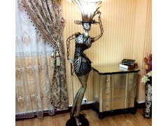 供應美女落地燈 歐式家居裝飾燈 書房客廳臥室燈飾辦公臺燈床頭燈 樹脂工藝燈LED節能燈廠家直銷-- 深圳市凱瑪特藝術家具飾品貿易有限公司
