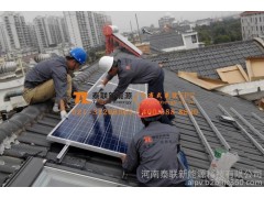 泰聯新能源上海松江4.16KW分布式太陽能光伏發電系統工程案例-- 泰聯新能源河南運營中心