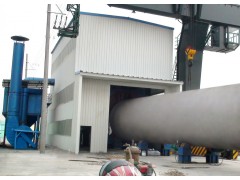 東興供應塔筒  壓力容器外壁拋丸清理機 拋丸機廠家 I3863635502  真誠服務-- 山東省東興機械制造有限公司