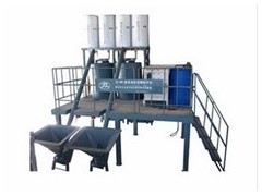 CL-50型物理、化學發泡兩用自保溫砌塊墻板自動生產設備-- 煙臺馳龍建筑節能科技有限公司