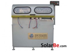 供應重型全自動鋁角碼切割鋸-光伏電池組件設備-- 濟南新五岳光伏科技有限公司