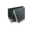 供應(yīng)250W黑色太陽(yáng)能邊框鋁型材 40*35