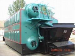 雙鍋筒 燃煤熱水鍋爐-- 青島幸福鍋爐熱電設備有限公司