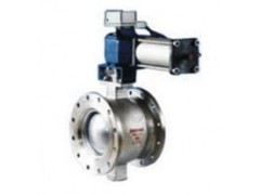 氣動(dòng)V型球閥-工良閥門-- 上海工良閥門廠