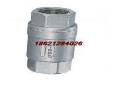 不銹鋼立式絲口止回閥H12-- 上海首江閥門有限公司