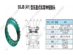 SSJB壓蓋式松套伸縮接頭-- 鞏義市健坤防水套管廠