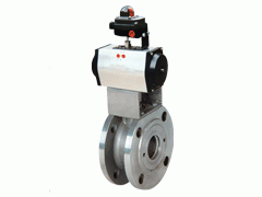 氣動對夾球閥-- 上海工良閥門廠