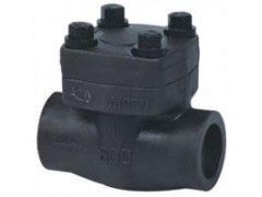 鍛鋼內螺紋、承插焊升降式止回閥-- 上海工良閥門廠