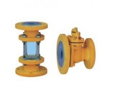 QF41F46襯氟視盅放料閥-- 上海首江閥門有限公司