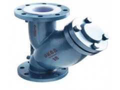 GL41F46襯氟過濾器-- 上海首江閥門有限公司