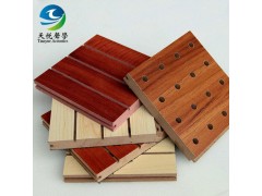 成都穿孔木質吸音板、防潮隔音板、阻燃隔音板、背景墻裝飾板-- 成都天悅新材料