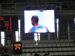 體育場地LED顯示屏,藍球場計分屏-- 深圳市顧通科技有限公司