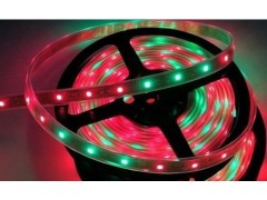 LED3528跑馬幻彩軟燈條,48燈不防水光條-- 深圳市比瑞特照明科技有限公司