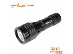 廠家直銷OrcaTorch D810潛水打獵手電筒-- 深圳市拓飛電子有限公司
