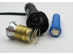 全鋁合金高檔禮品盒警用強光手電筒廠家批發-- 廣州生活旅途光電科技有限公司