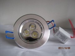 LED天花燈3*1W 鋁材-- 中山市小欖鎮協強電器廠