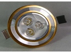 3W金加銀外殼天花燈XLC-THD-024-- 中山市星麗彩燈飾廠