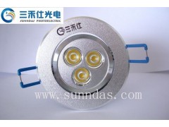 3W天花嵌燈-- 廣州三禾仕光電科技有限公司