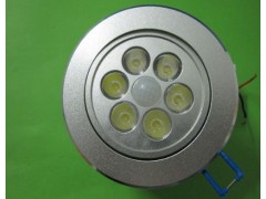 LED人體感應天花燈6W-- 深圳市秦朝科技有限公司