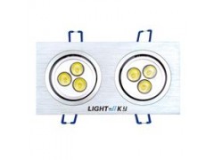 6w高品質(zhì)可做調(diào)光方形LED天花燈-- 深圳市萊仕凱光電科技有限公司