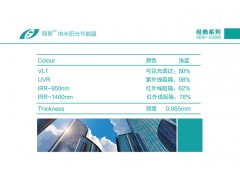 建筑隔熱膜汽車膜保溫隔熱材料納諾泰克晶智膜廈門貼膜-- 廈門納諾泰克科技有限公司