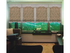 供應高檔羅馬簾，廣州窗簾廠家專業定制-- 廣州朗絲建材有限公司