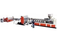 PE蓄排水板生產線及PP蜂窩板設備-- 上海金緯機械制造機械有限公司