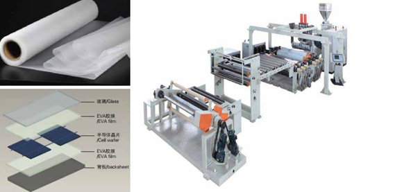 太陽能封裝膜生產(chǎn)線