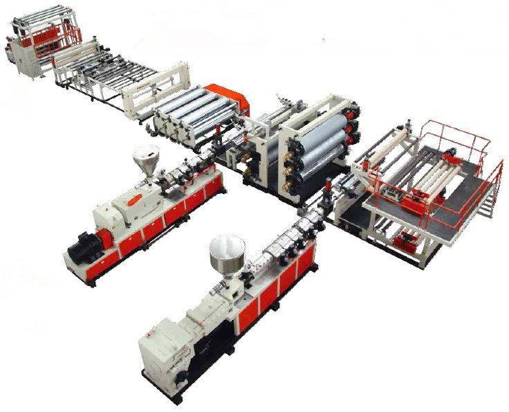 PVC防水卷材生產線3