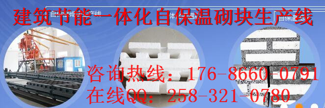 自保溫砌塊設備生產線
